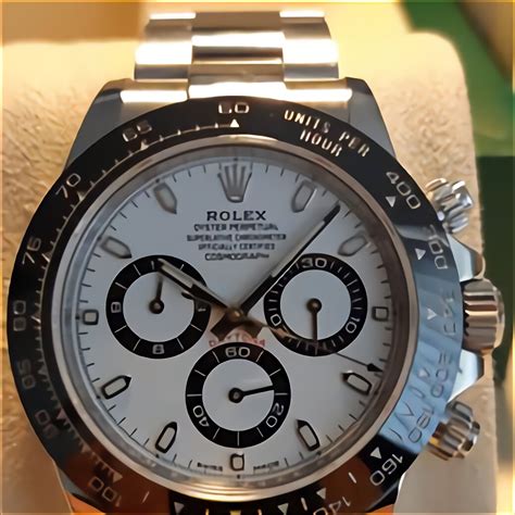 cinturino oro bianco rolex daytona|rolex daytona oro bianco usato.